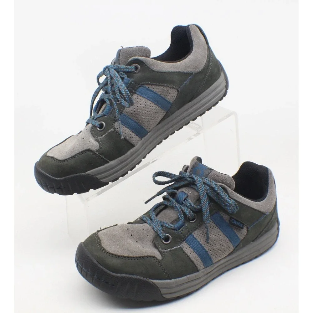 Oboz Missoula Low Gray Mens Casual Hiking Shoes Size 8.5 US